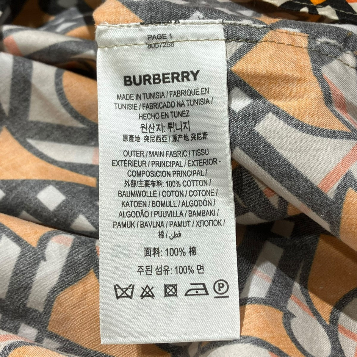 BURBERRY(バーバリー) TBモノグラム ボタンダウンシャツ半袖シャツ