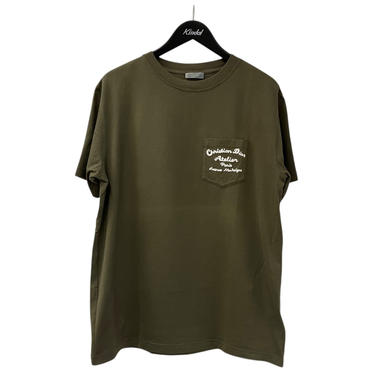 DIOR ATELIER 刺繍胸ポケットTシャツTシャツ293J645A0677 古着・中古-1枚目のアイテム画像