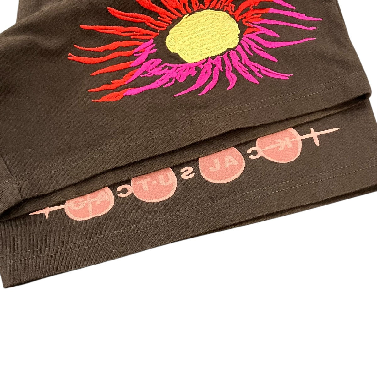 Cactus Jack by Travis Scott Sun Shorts 刺繍ショートパンツ 古着・中古-4枚目のアイテム画像