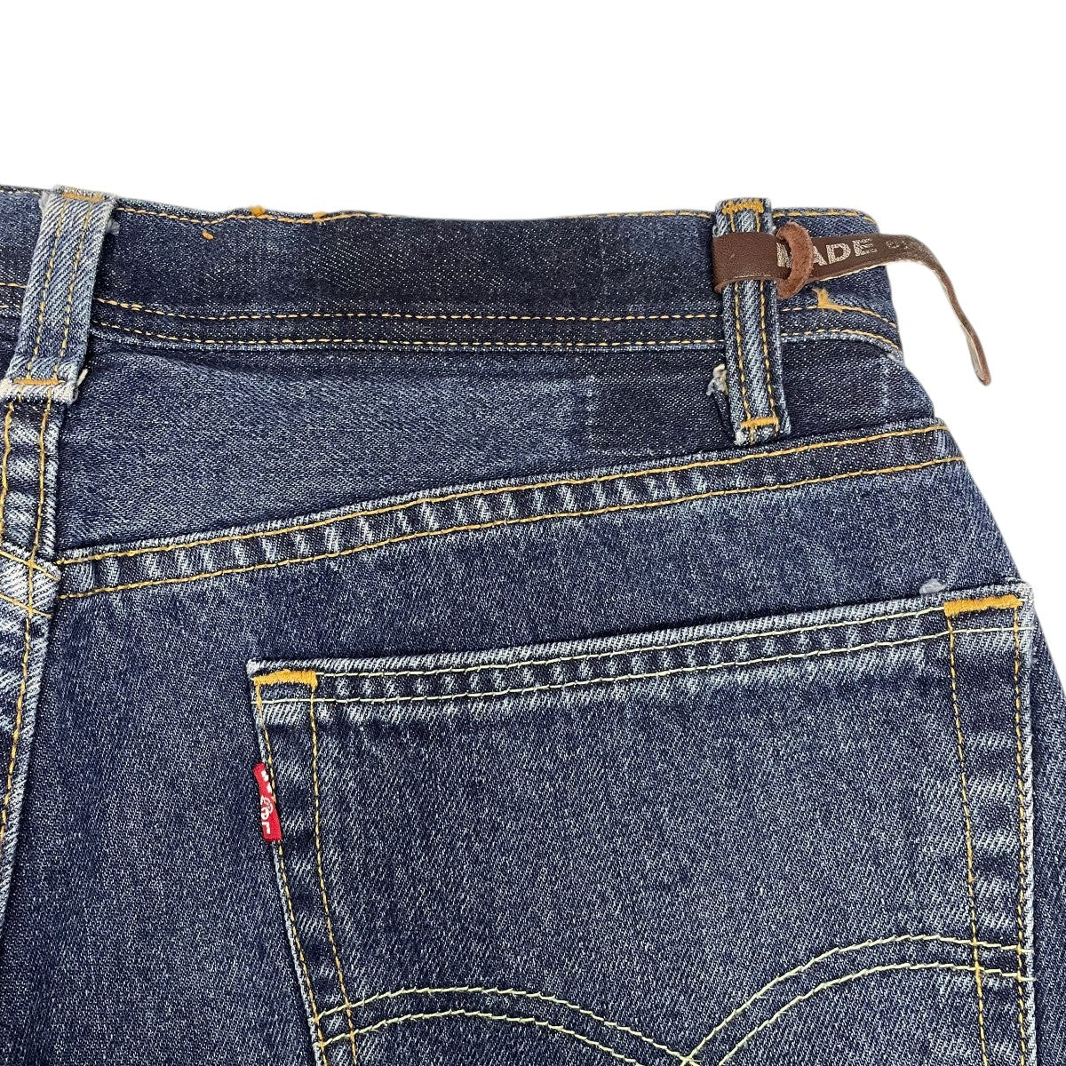 LEVI'S(リーバイス) Made Sunny side upデニムパンツ インディゴ