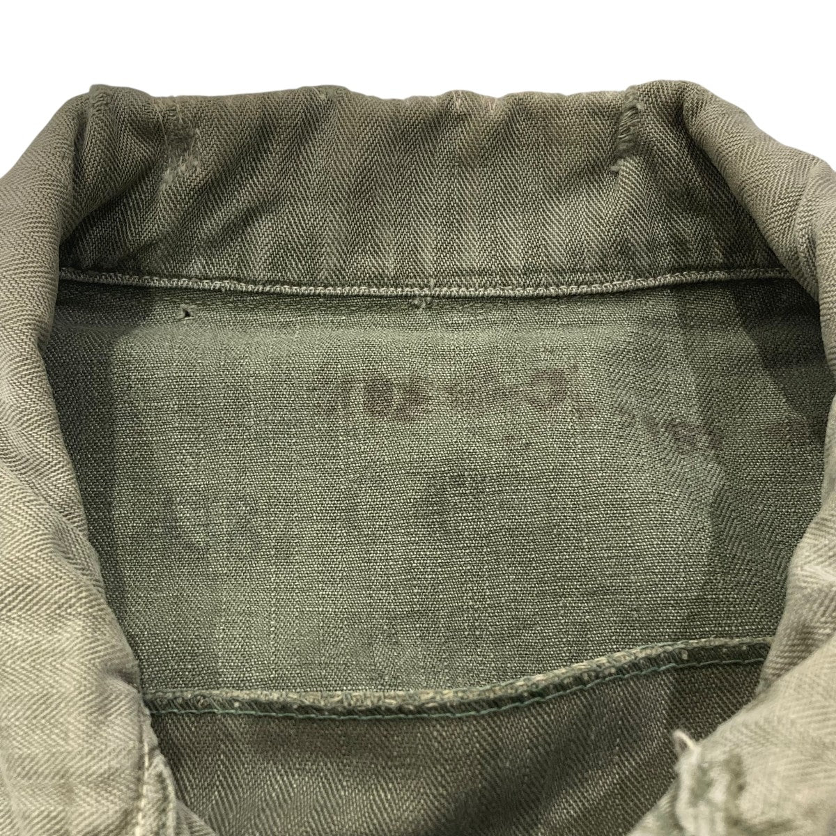 US ARMY 40s M-43ヘリンボーンツイルジャケット 古着・中古-10枚目のアイテム画像