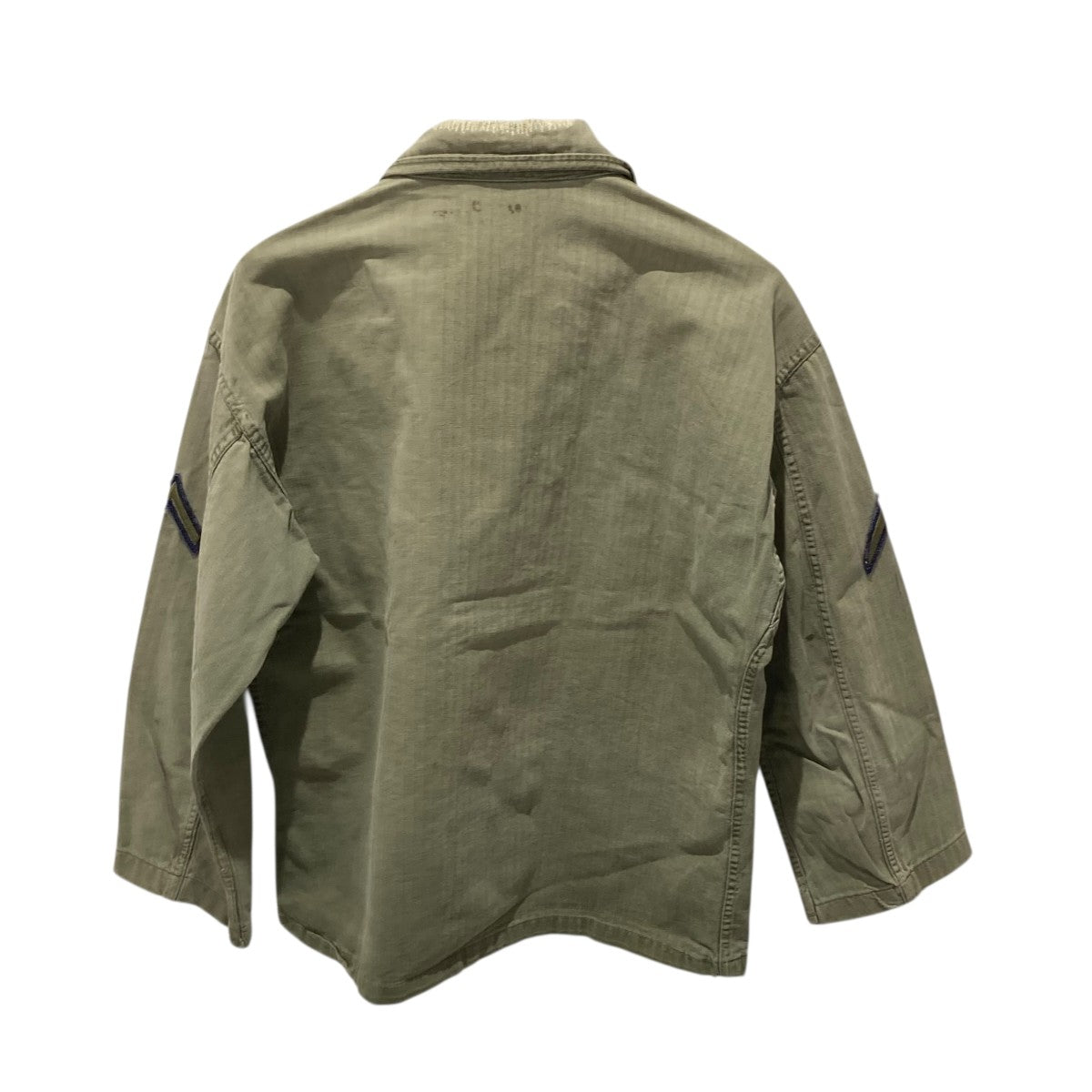 US ARMY 40s M-43ヘリンボーンツイルジャケット 古着・中古-2枚目のアイテム画像