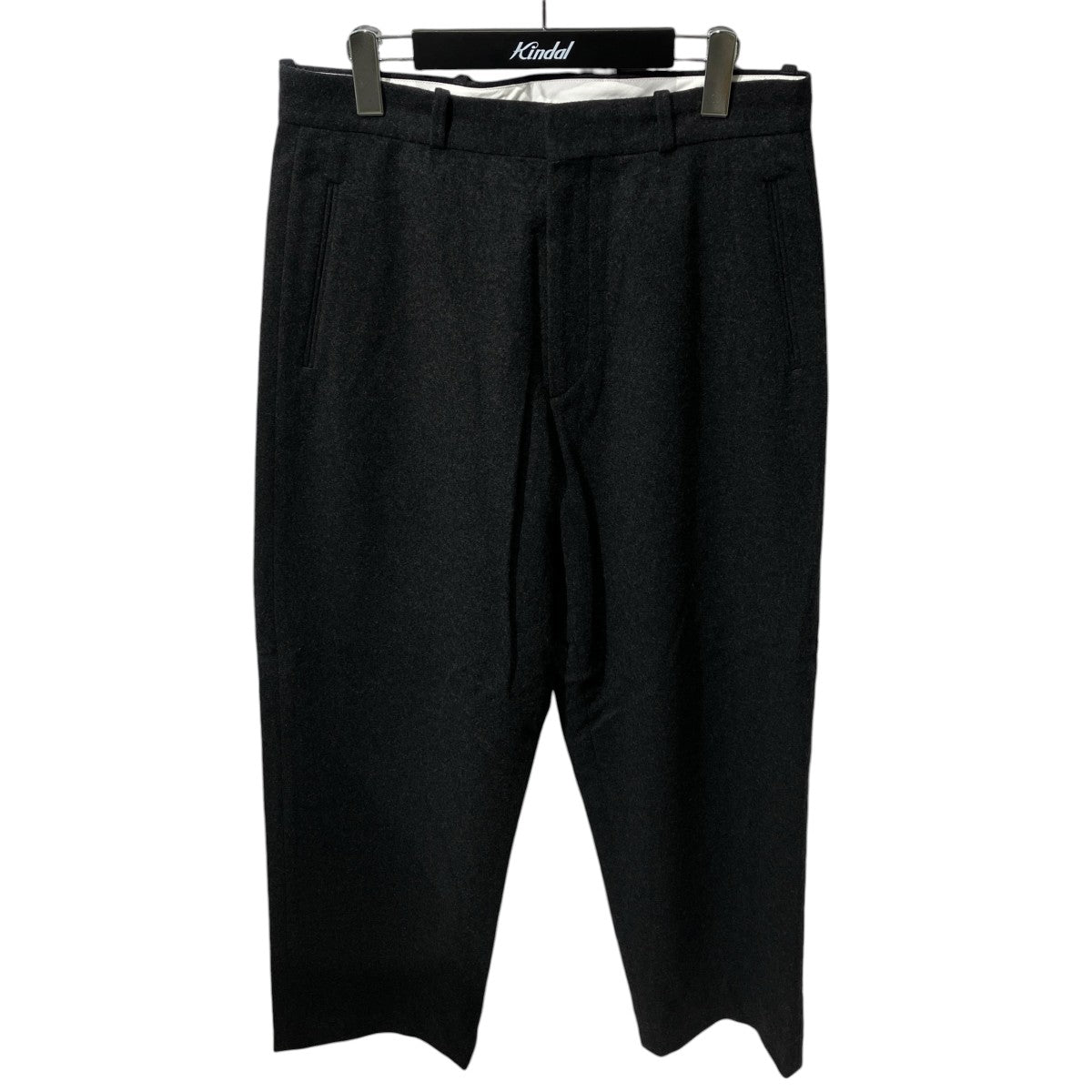 A．PRESSE 25AWWOOL FLANNEL WIDE TROUSERSウールパンツ25AAP-04-14 古着・中古-1枚目のアイテム画像