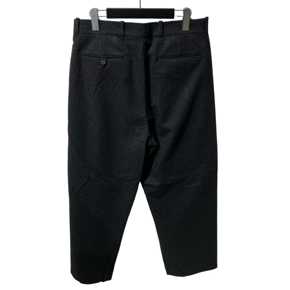 A．PRESSE 25AWWOOL FLANNEL WIDE TROUSERSウールパンツ25AAP-04-14 古着・中古-2枚目のアイテム画像