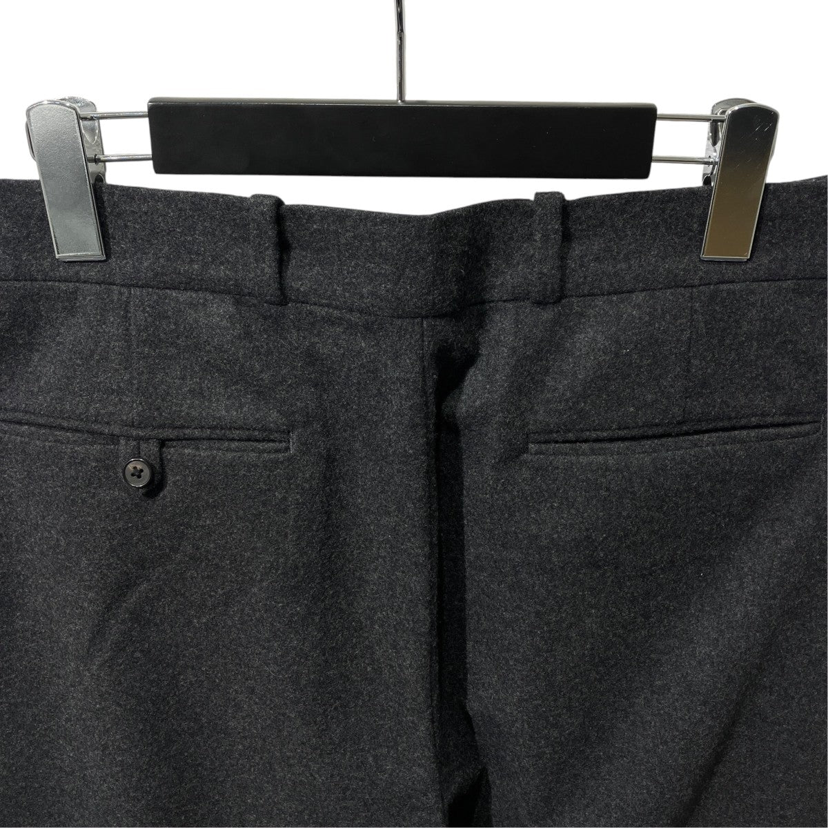 A．PRESSE 25AWWOOL FLANNEL WIDE TROUSERSウールパンツ25AAP-04-14 古着・中古-4枚目のアイテム画像