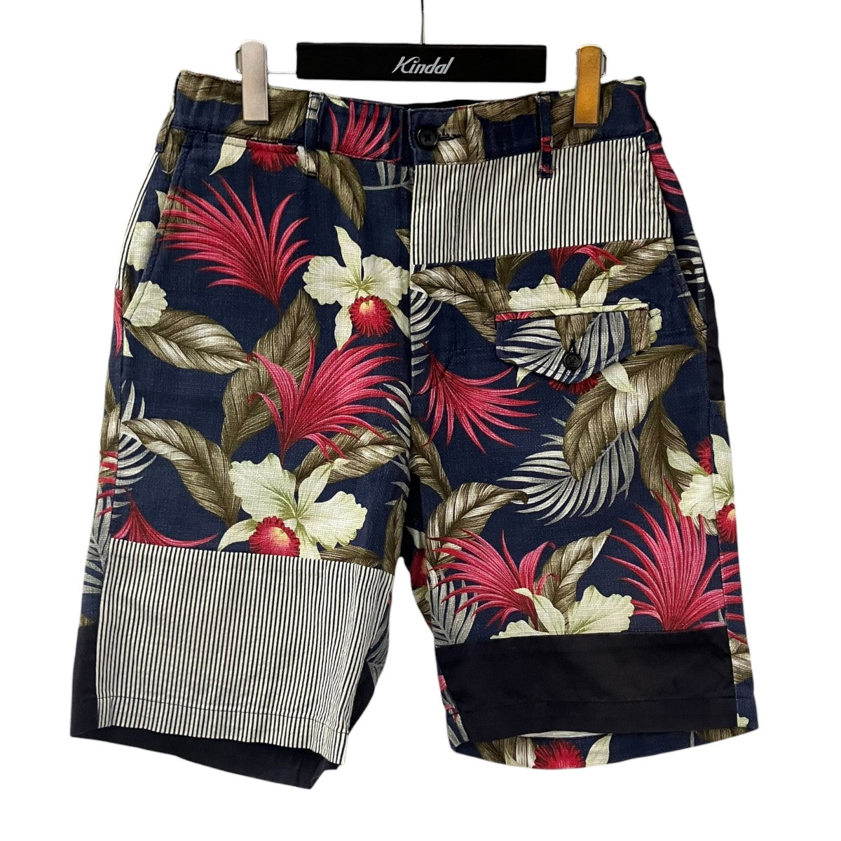 Engineered Garments 19SSGhurka Short ハワイアンフローラルショートパンツ 古着・中古-1枚目のアイテム画像