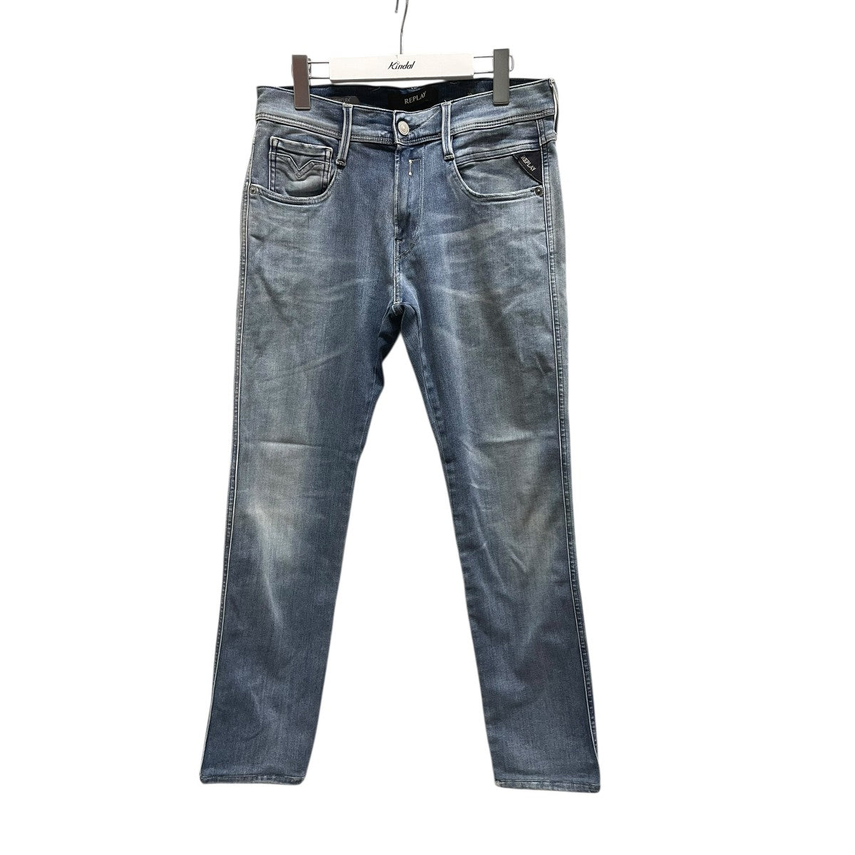 ANBASS HYPERFLEX  ストレッチスキニーデニムパンツ914Y.000.661