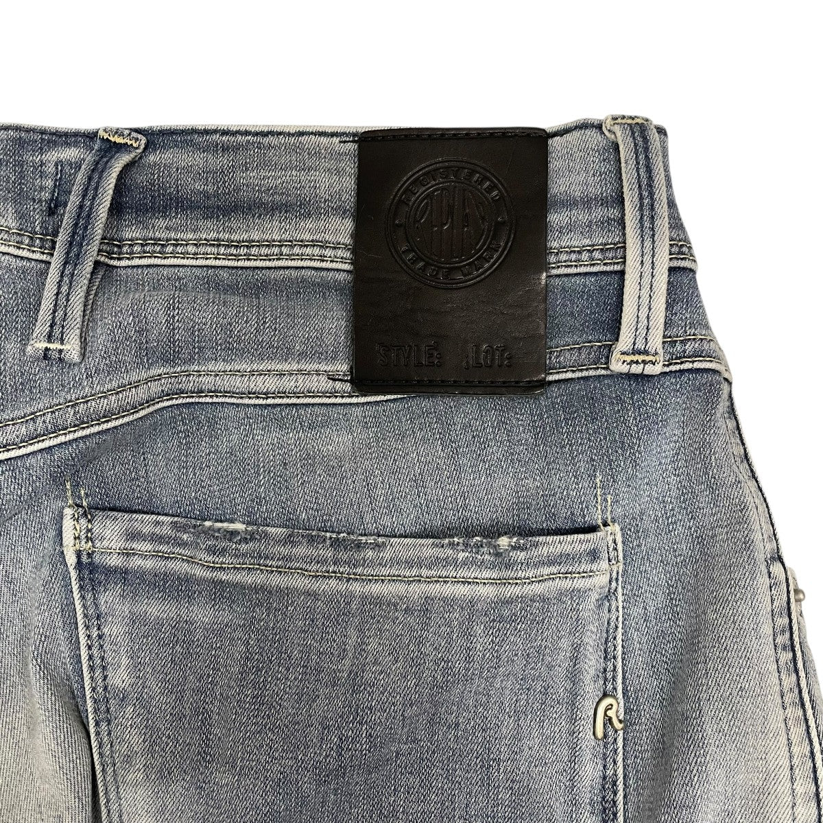 ANBASS HYPERFLEX  ストレッチスキニーデニムパンツ914Y.000.661