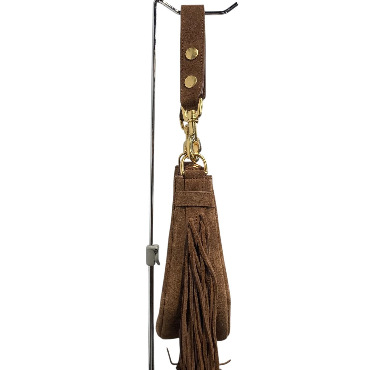 CELINE AVAフリンジスエードショルダーバッグ 古着・中古-3枚目のアイテム画像