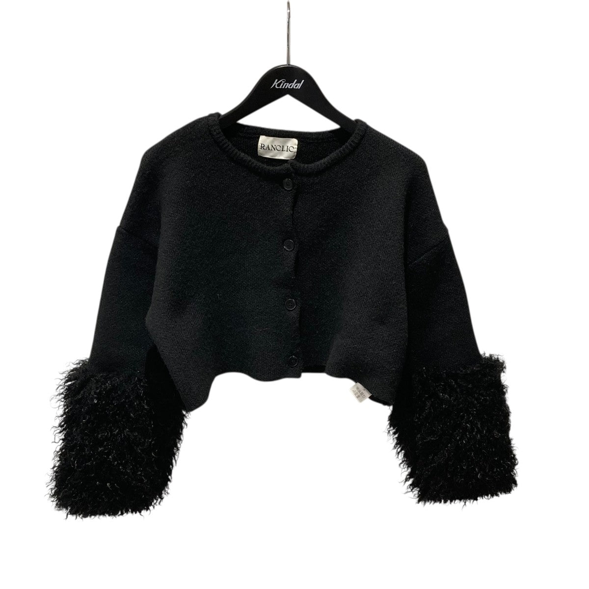 poodle sleeve knit cardiganニットジャケットRC89774160