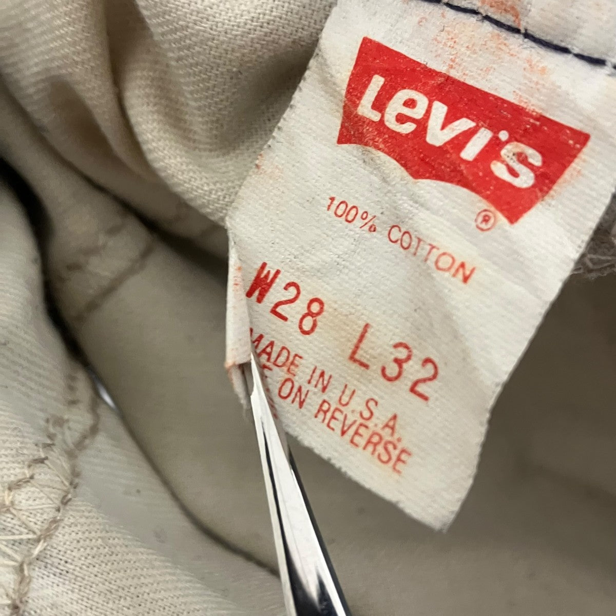 LEVI’S 90s オレンジタブデニムパンツ40517-0215 古着・中古-7枚目のアイテム画像