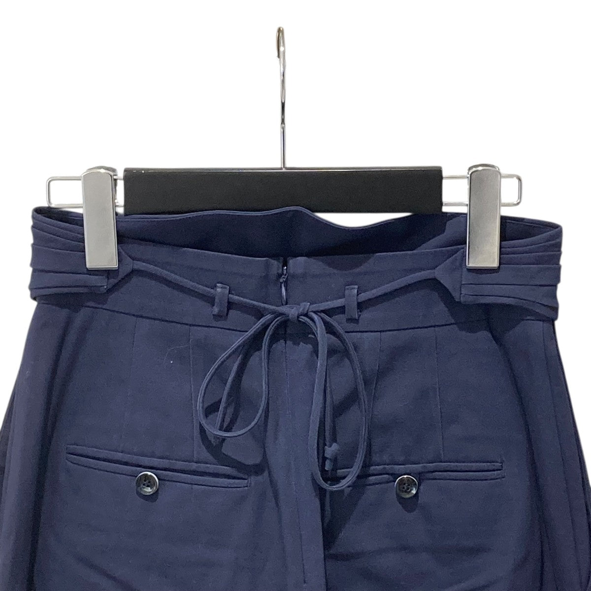 24SSBack String Cotton Flare TrousersフレアパンツMM24SS-PT066