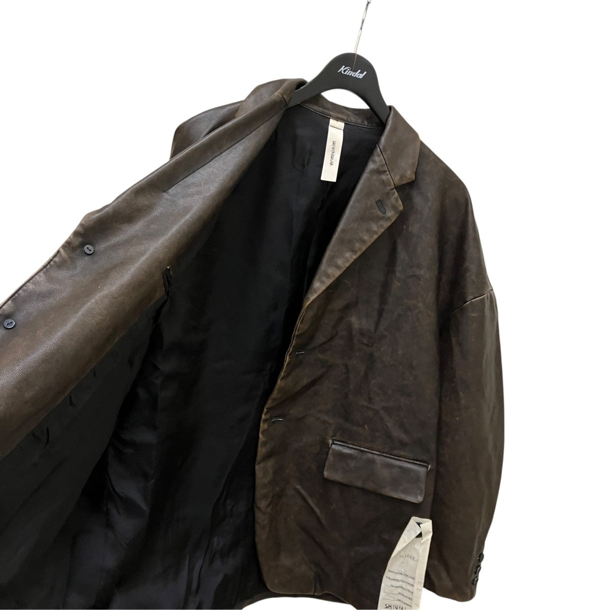 HIS JACKETフェイクレザージャケット2502sk20