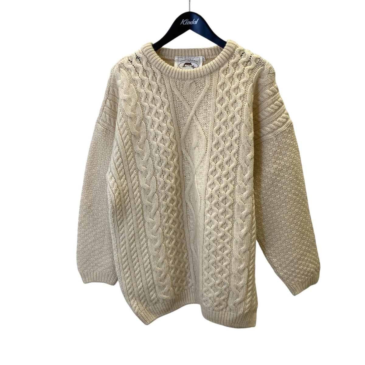 west highland woollens フィッシャーマンセーターアランニット 古着・中古-1枚目のアイテム画像
