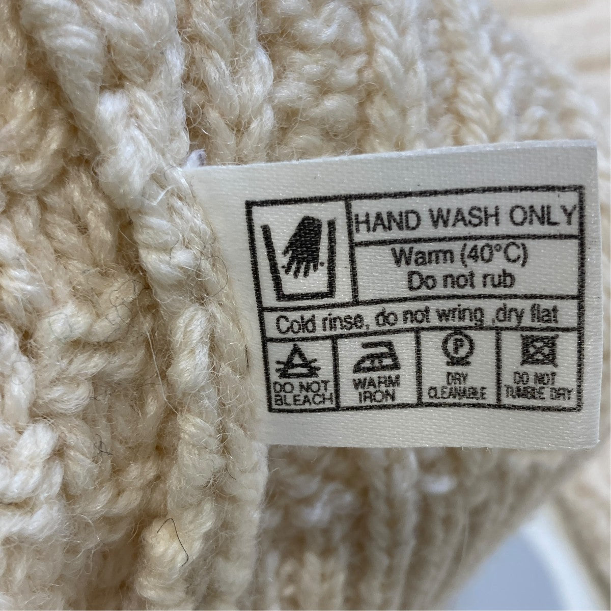 west highland woollens フィッシャーマンセーターアランニット 古着・中古-7枚目のアイテム画像