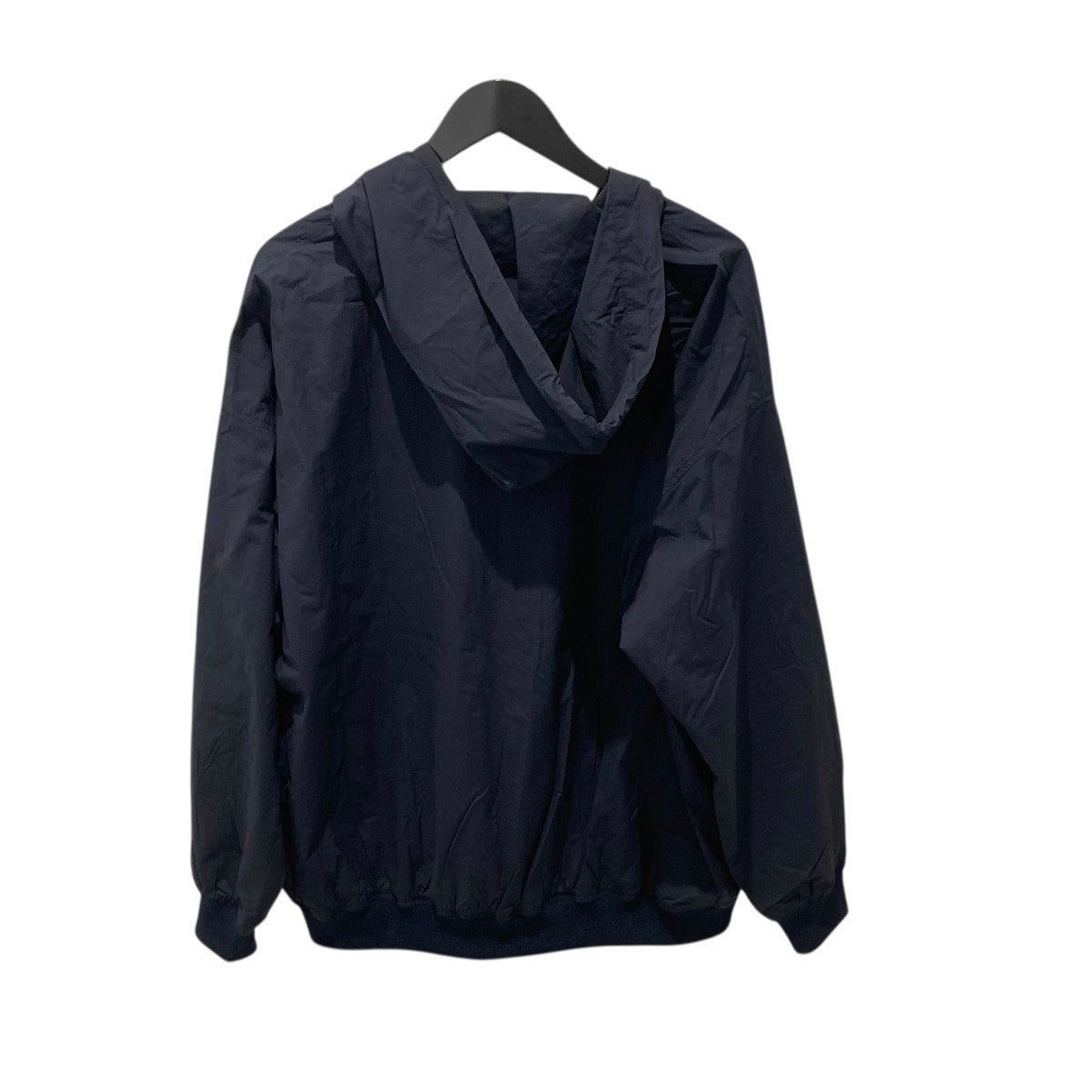 SEESEE NYLON FULL ZIP HOODIEジップパーカー ネイビー サイズ XL