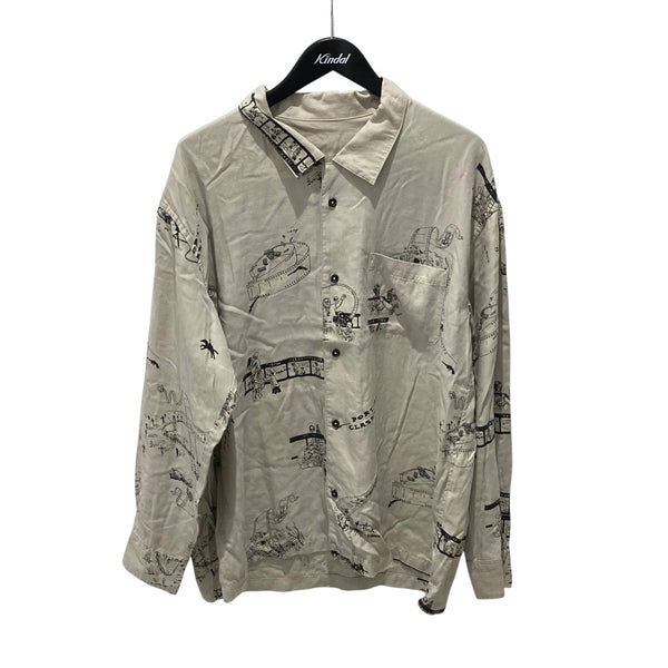 Porter Classic(ポータークラシック) ALOHA LONG SHIRT総柄オープン