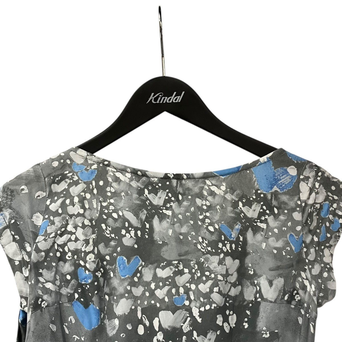 Porter Classic HEART ALOHAノースリーブワンピース 古着・中古-3枚目のアイテム画像
