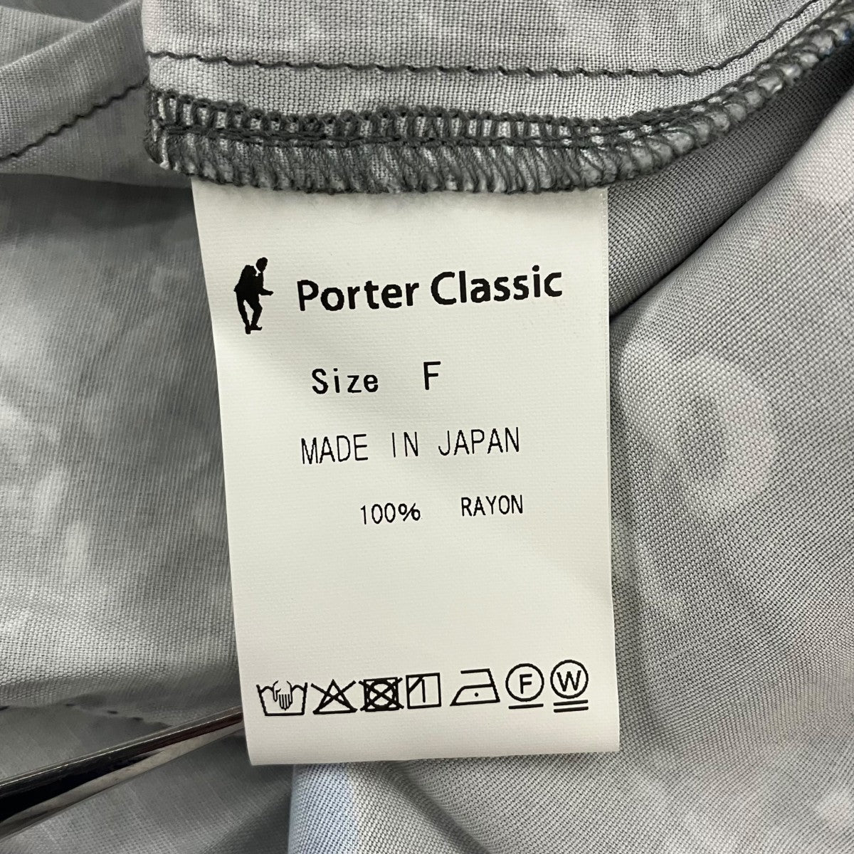 Porter Classic HEART ALOHAノースリーブワンピース 古着・中古-4枚目のアイテム画像