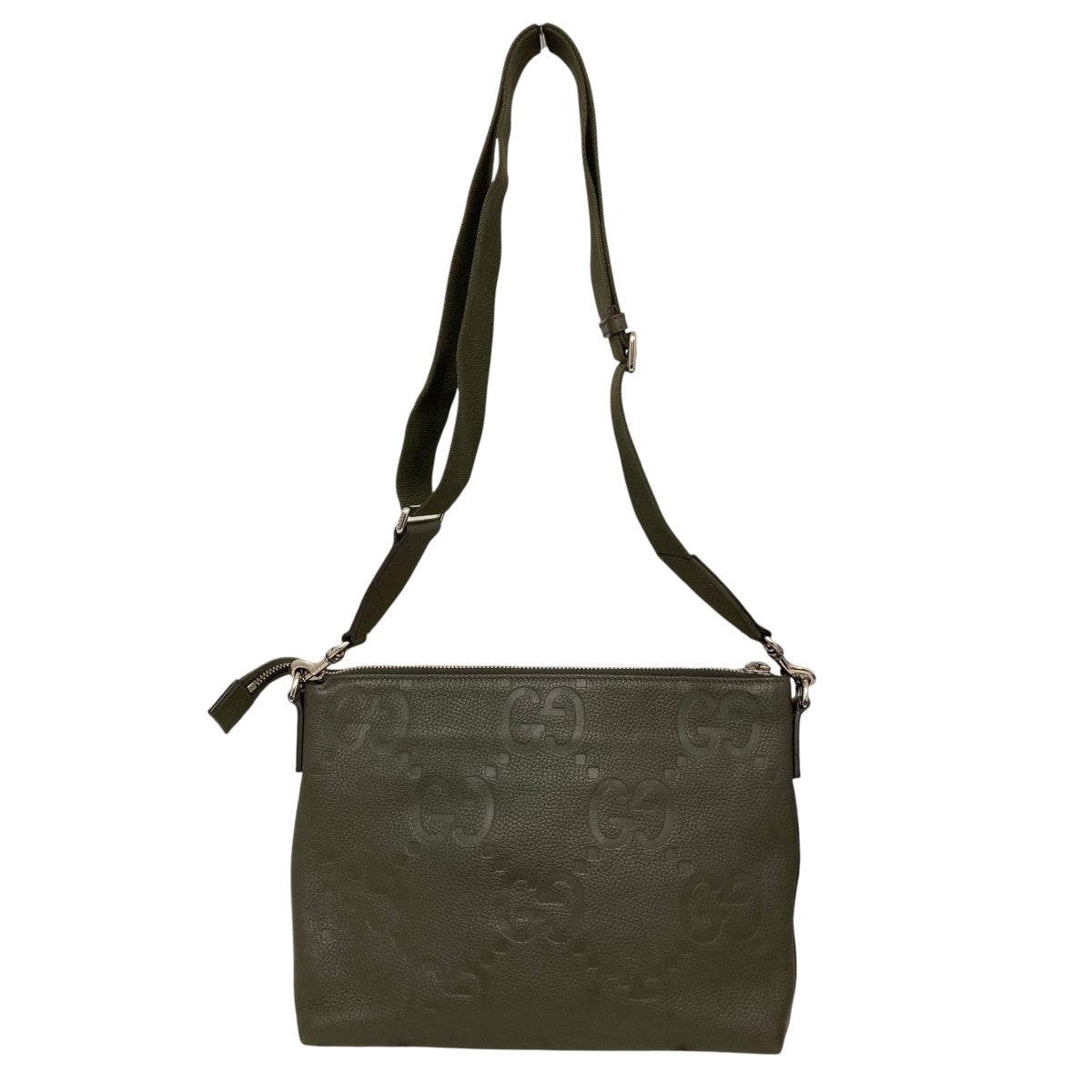GUCCI ジャンボGGミディアムクロスボディバッグショルダーバッグ696009 古着・中古-2枚目のアイテム画像