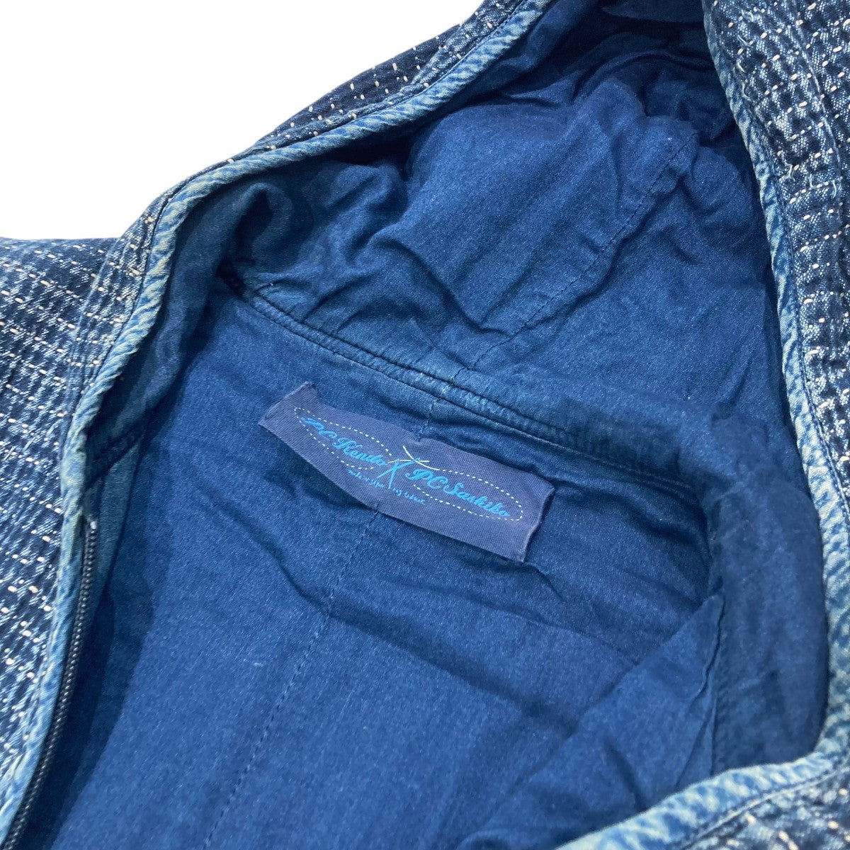 Porter Classic PC KENDO SASHIKO LIGHT ZIPPARKAジップパーカー 古着・中古-5枚目のアイテム画像
