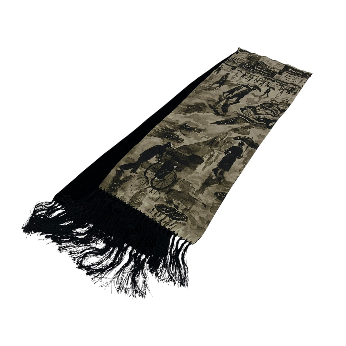 TIMES SQUARE SILK STOLEマフラー