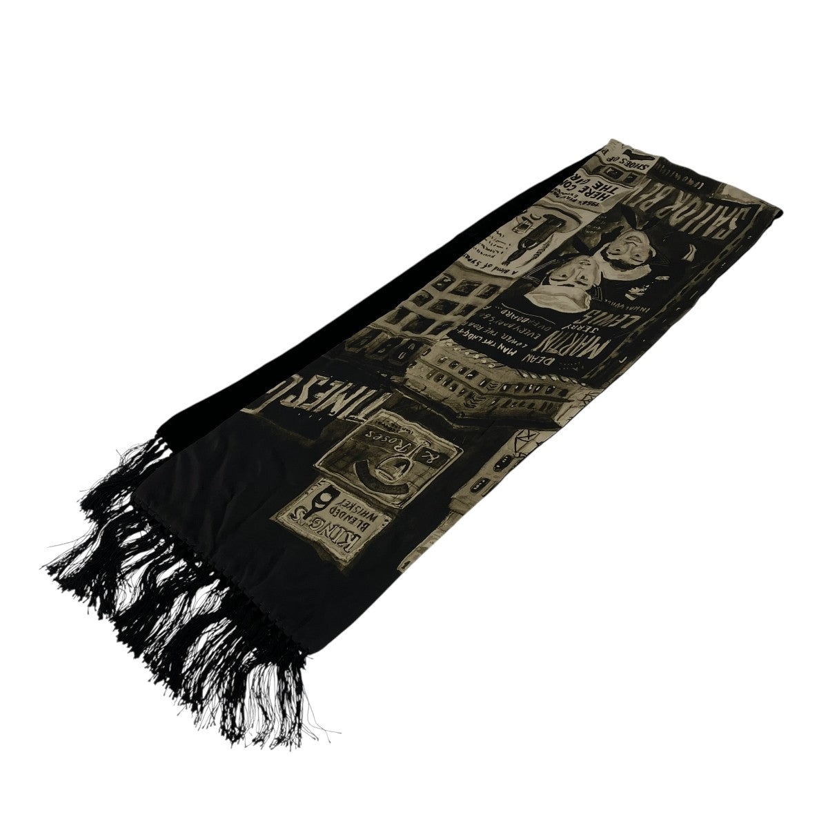 TIMES SQUARE SILK STOLEマフラー