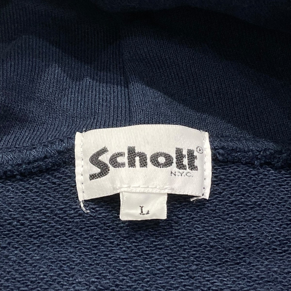 Schott BRANK HOODED SWEATプルオーバーパーカー782-2931001 古着・中古-6枚目のアイテム画像