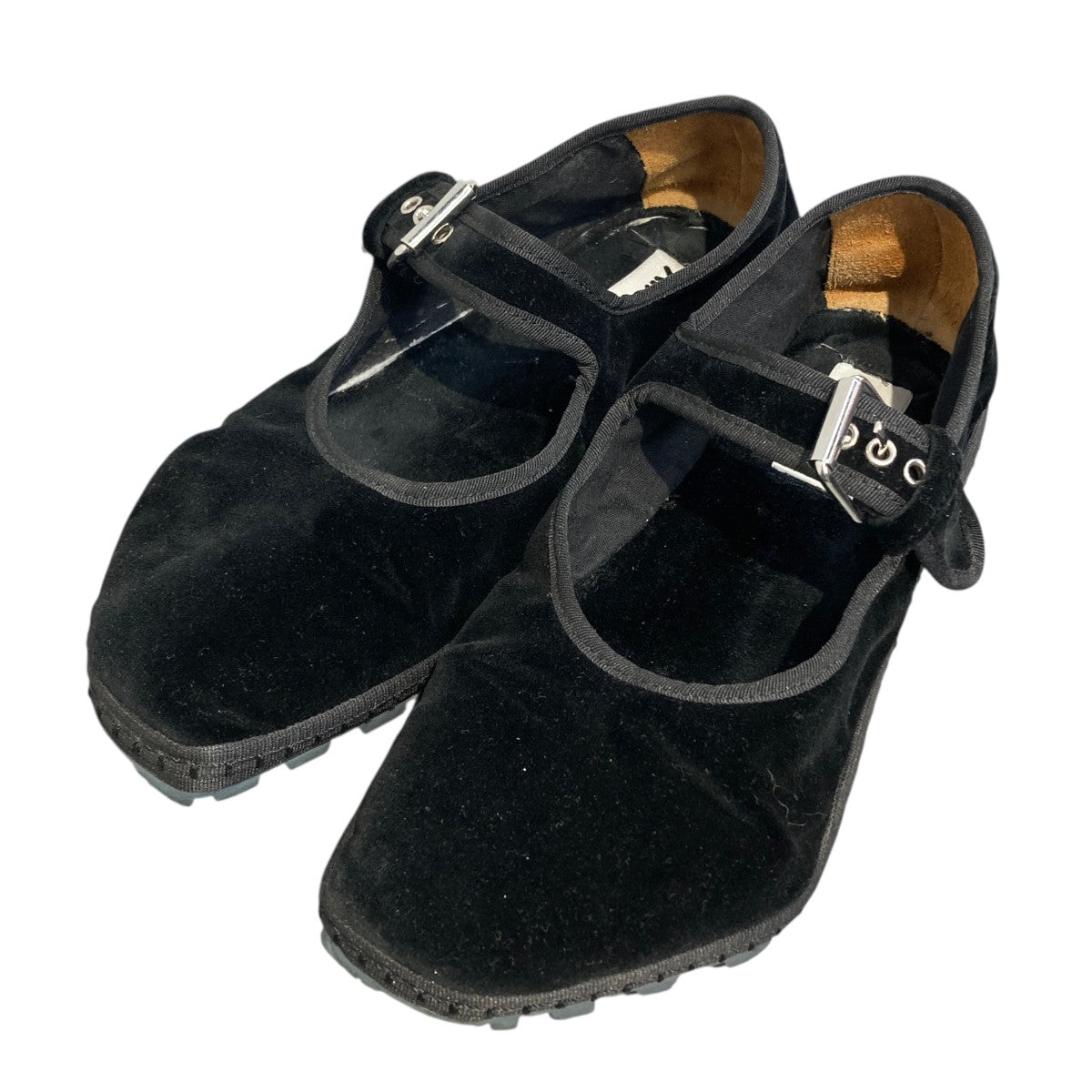 MAGLIANO bimbo punk shoe ベロアフラットシューズ 古着・中古-1枚目のアイテム画像