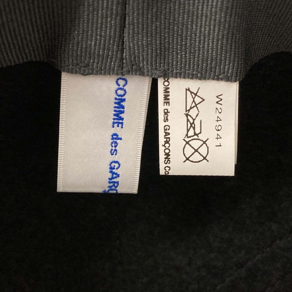 COMME des GARCONS SHIRT BOY Wol BB CapウールキャップW24941 古着・中古-4枚目のアイテム画像