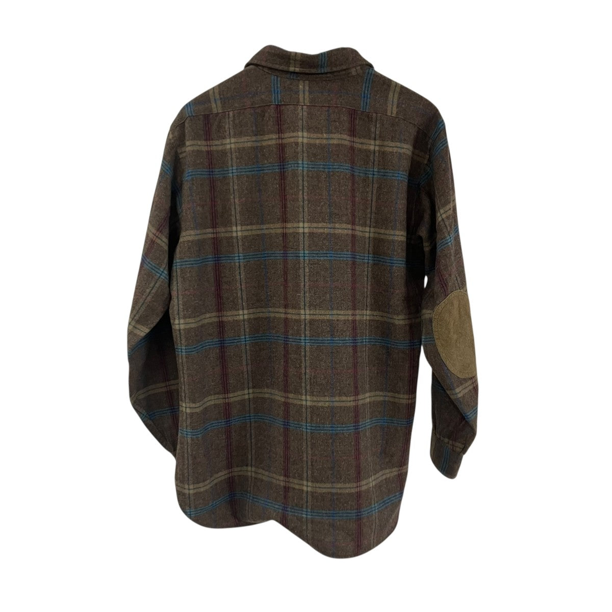 PENDLETON 70s エルボーパッチ USA製ネルシャツ 古着・中古-2枚目のアイテム画像