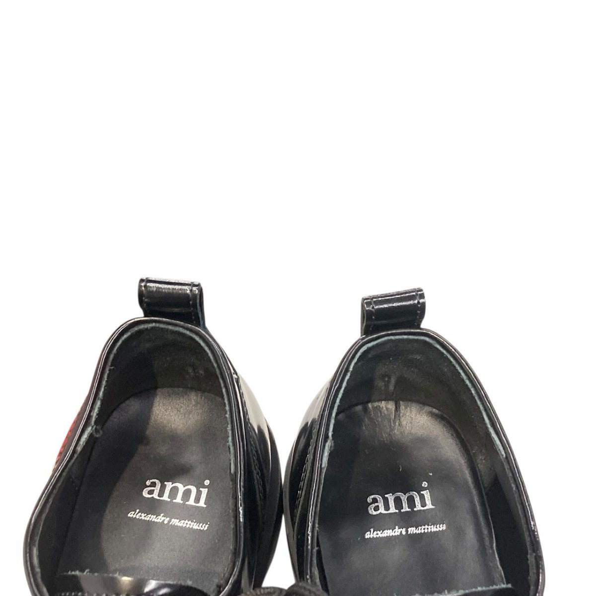 AMI PARIS Anatomical Toe DerbiesレザーシューズUSV021 古着・中古-4枚目のアイテム画像