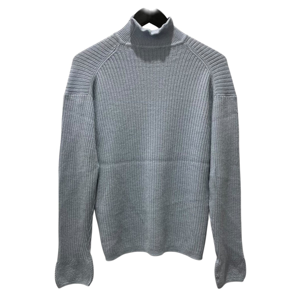 mina perhonen 24AWカシミヤアルパカ プルオーバー winter letterハイネックニットACA8916 古着・中古-2枚目のアイテム画像
