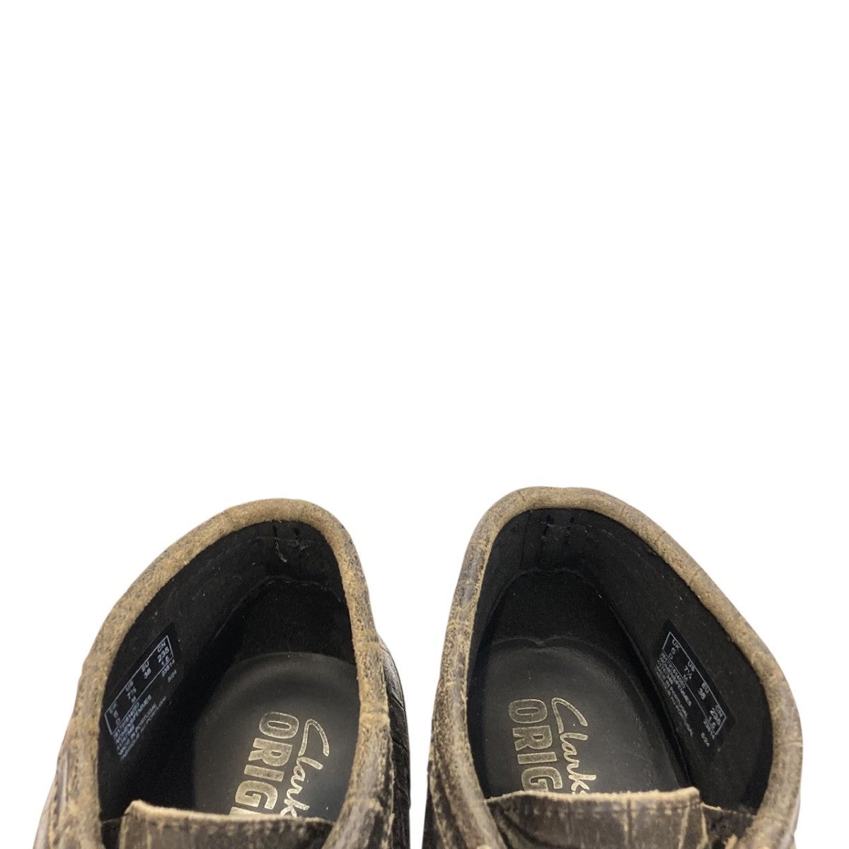 Clarks Originals Boot． BlkCroc Distres Blackワラビー26179161 古着・中古-4枚目のアイテム画像
