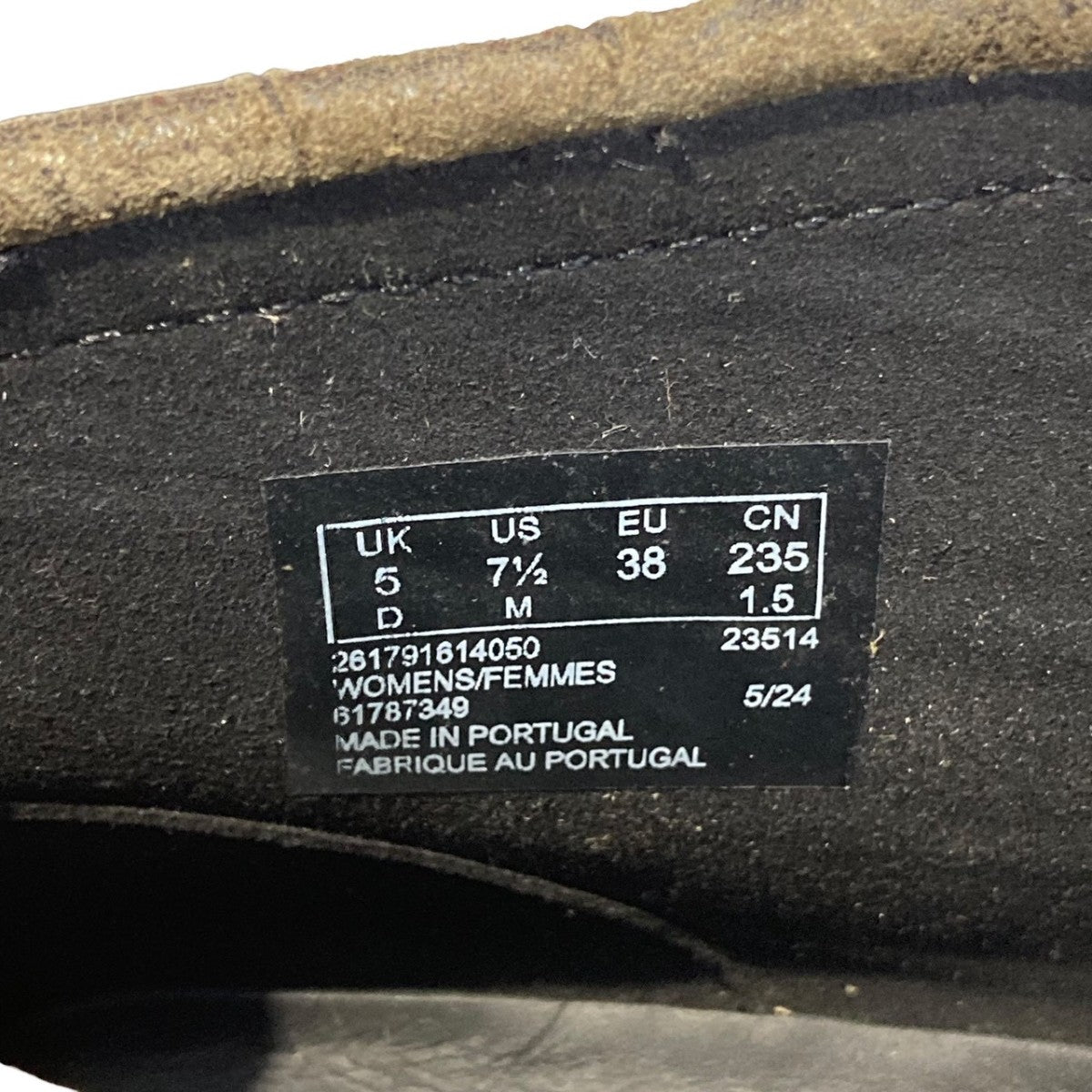 Clarks Originals Boot． BlkCroc Distres Blackワラビー26179161 古着・中古-7枚目のアイテム画像