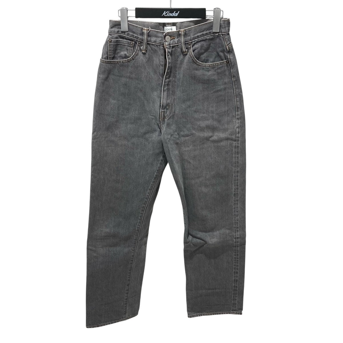 CIOTA スビンコットン13．5OZハイウエストデニムパンツNPTL-5HI 古着・中古-1枚目のアイテム画像