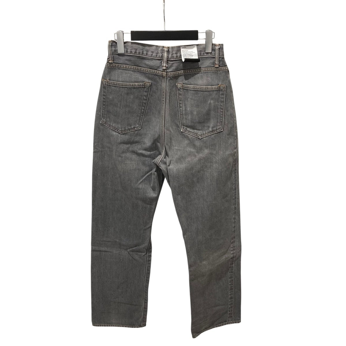 CIOTA スビンコットン13．5OZハイウエストデニムパンツNPTL-5HI 古着・中古-2枚目のアイテム画像