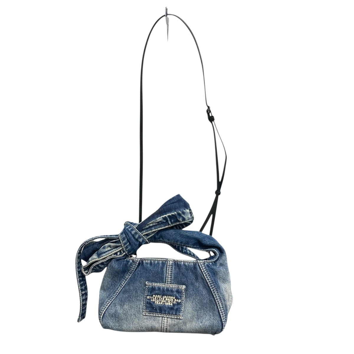 MARC JACOBS 25SSザ ボウ デニム サック バッグミニショルダーバッグ 古着・中古-1枚目のアイテム画像
