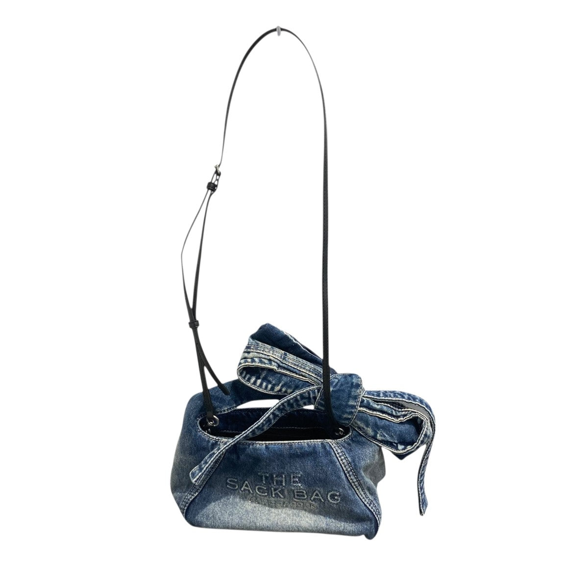 MARC JACOBS 25SSザ ボウ デニム サック バッグミニショルダーバッグ 古着・中古-2枚目のアイテム画像