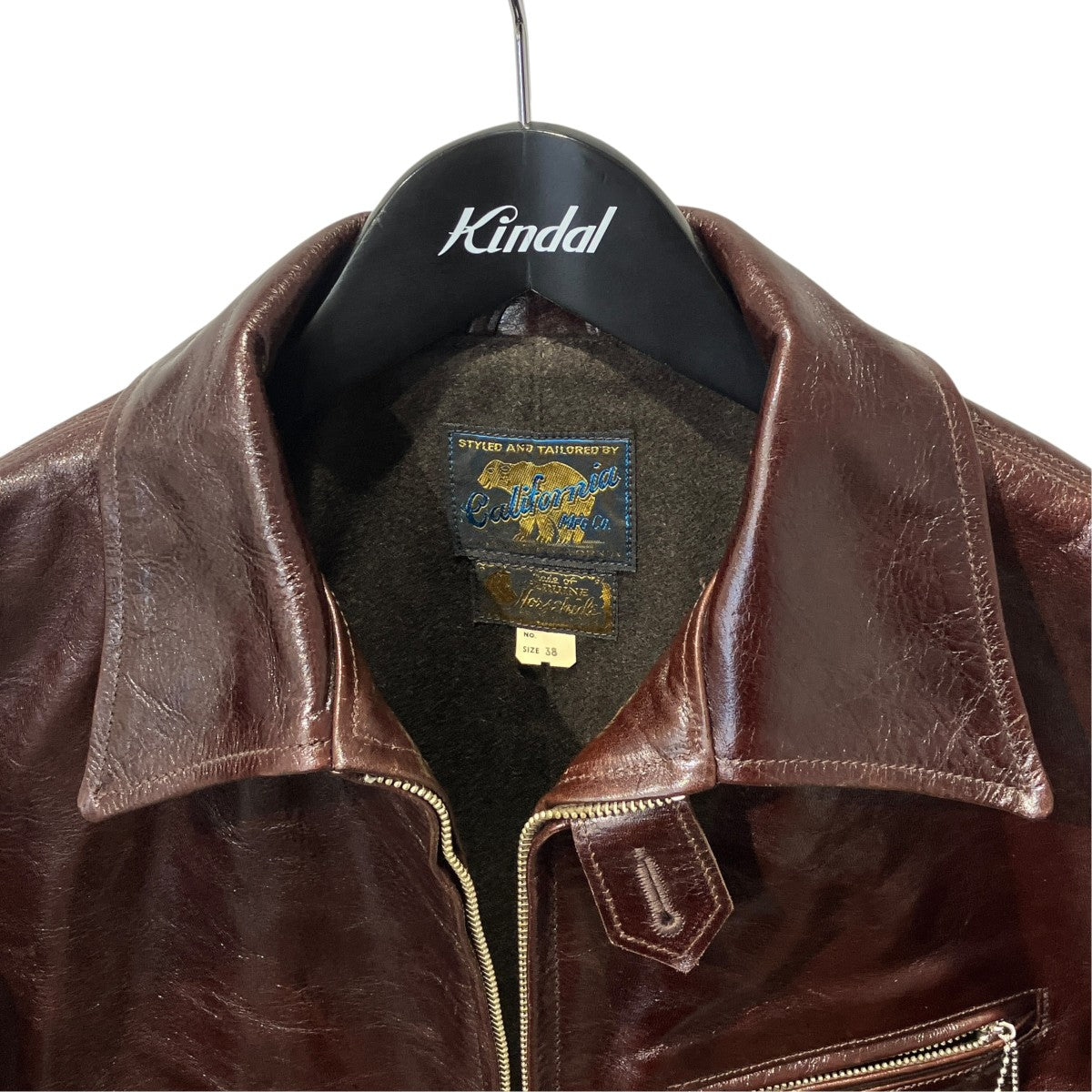 30’s Style Horsehide Sports Jacket HERCULESレザージャケットRCL-10013H