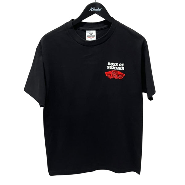 BOYS OF SUMMER×VANS VANS Shu I Need TeeTシャツ ブラック サイズ M