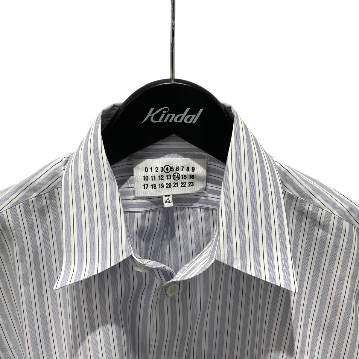 Maison Margiela ストライプ長袖シャツSI0DL0001 古着・中古-3枚目のアイテム画像