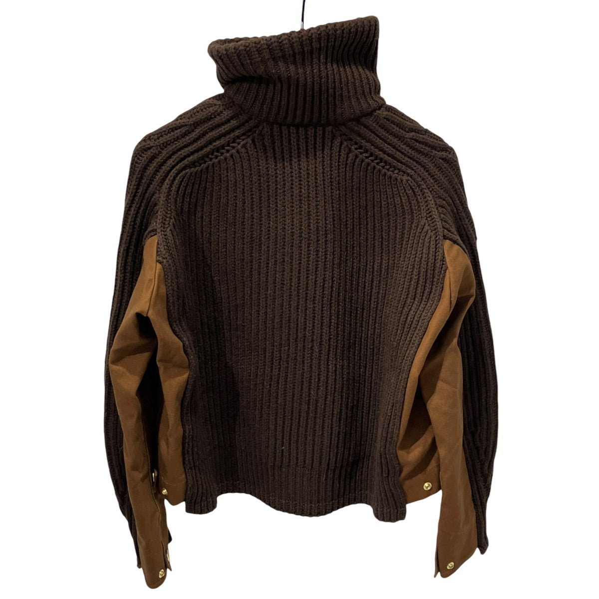 25AWDuck×Wool Knit Blousonドッキングワークジャケット25-08085