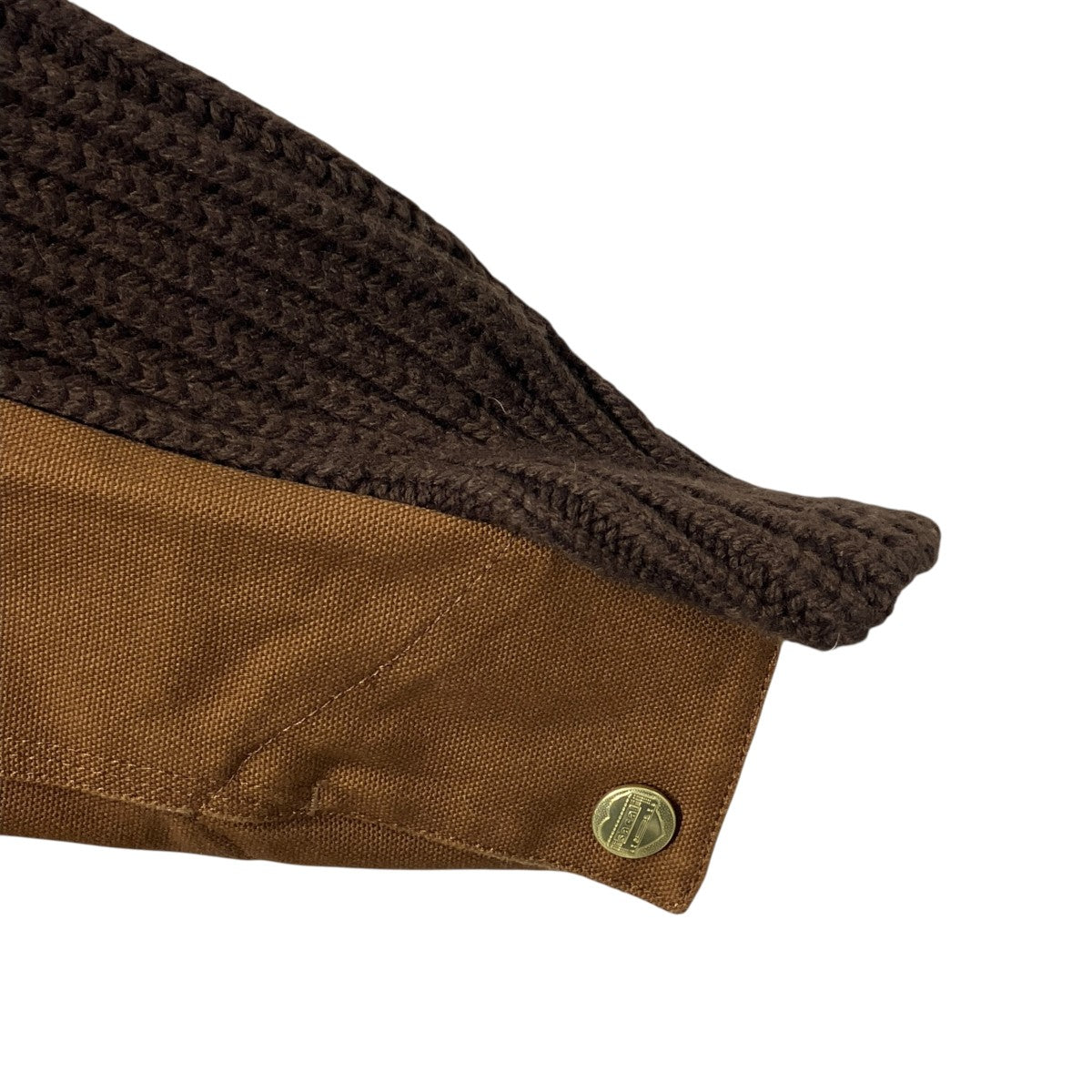 25AWDuck×Wool Knit Blousonドッキングワークジャケット25-08085