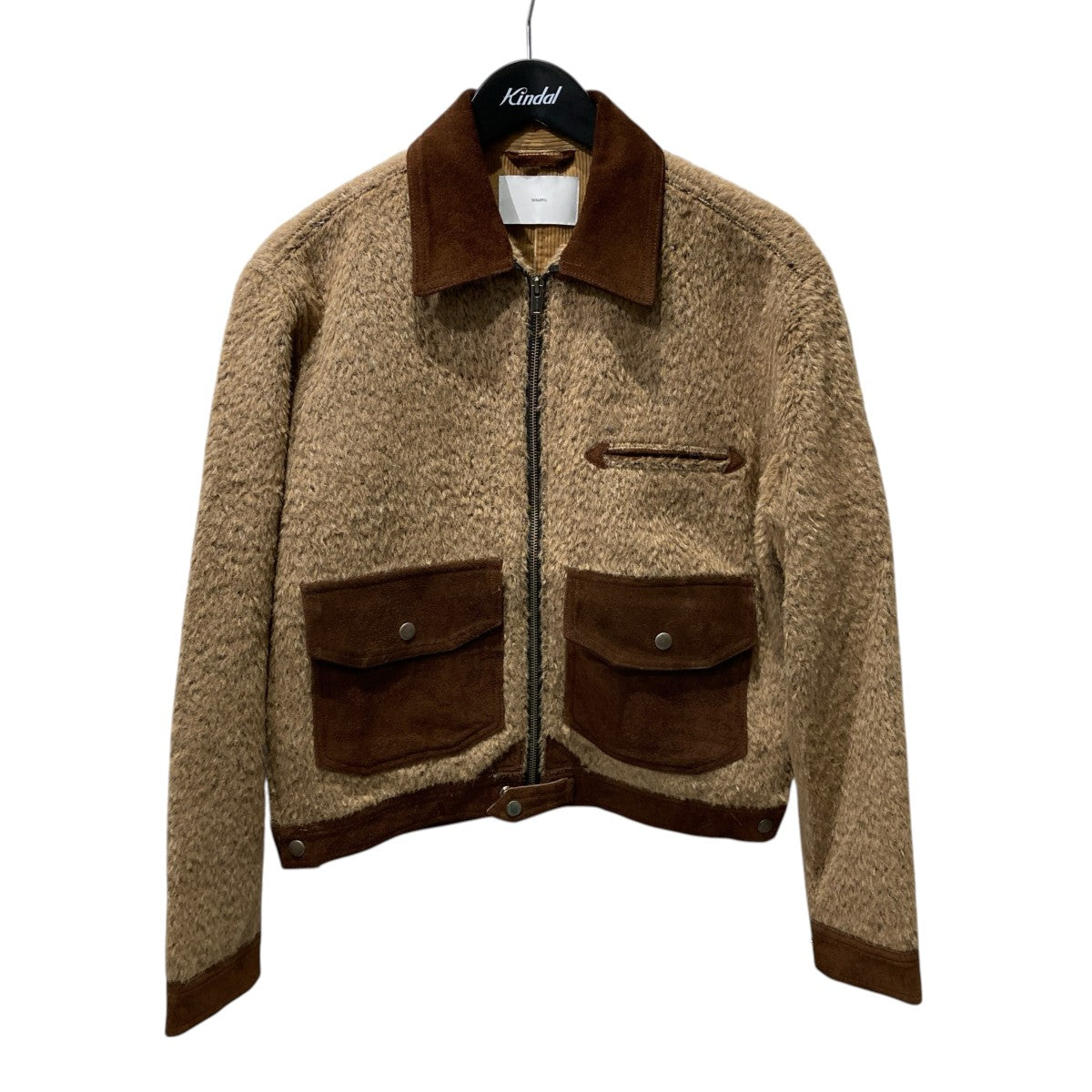Shaggy Blousonジップアップジャケット2411300204