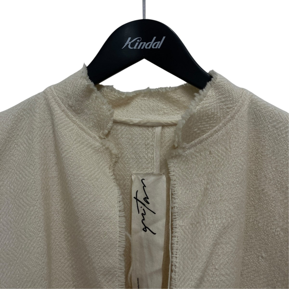 quitan 23AWBHUTAN TEX KIMONO BUTTONLESS JACKETコート557-3220063 古着・中古-3枚目のアイテム画像