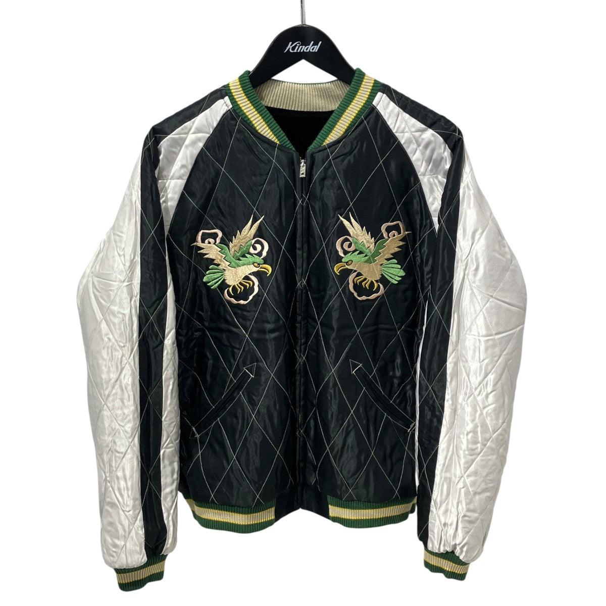 Velveteen Souvenir Jacket SPIDERWEB， SNAKE＆SKULL×DRAGON＆TIGERスカジャンTT15666