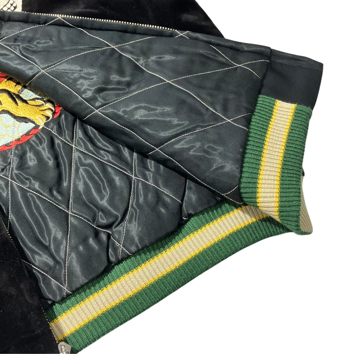 Velveteen Souvenir Jacket SPIDERWEB， SNAKE＆SKULL×DRAGON＆TIGERスカジャンTT15666