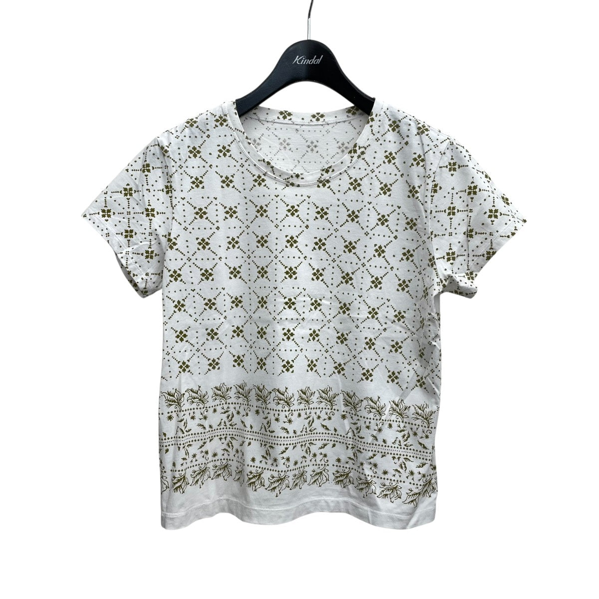 Haat ISSEY MIYAKE 総柄TシャツHA81JJ260 古着・中古-1枚目のアイテム画像