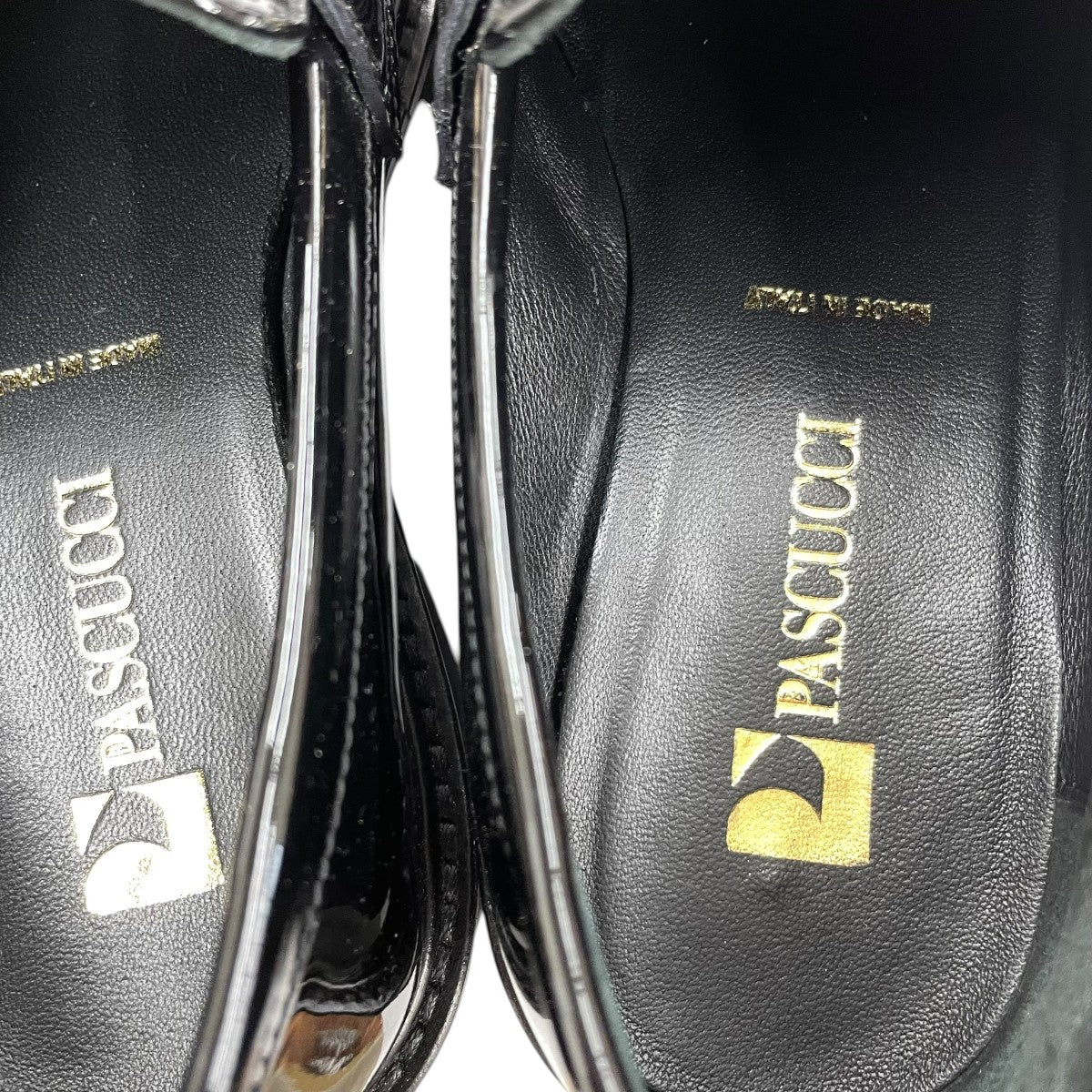 PASCUCCI ラウンドトウメタルバックルローファーD51624 古着・中古-5枚目のアイテム画像